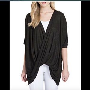 3/$70 NWOT Lysse Alix Twist Front Black Knit 2X